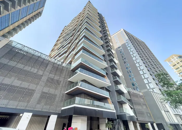 Furnished Apartment Binghatti Canal - Burj Khalifa View, Dubai